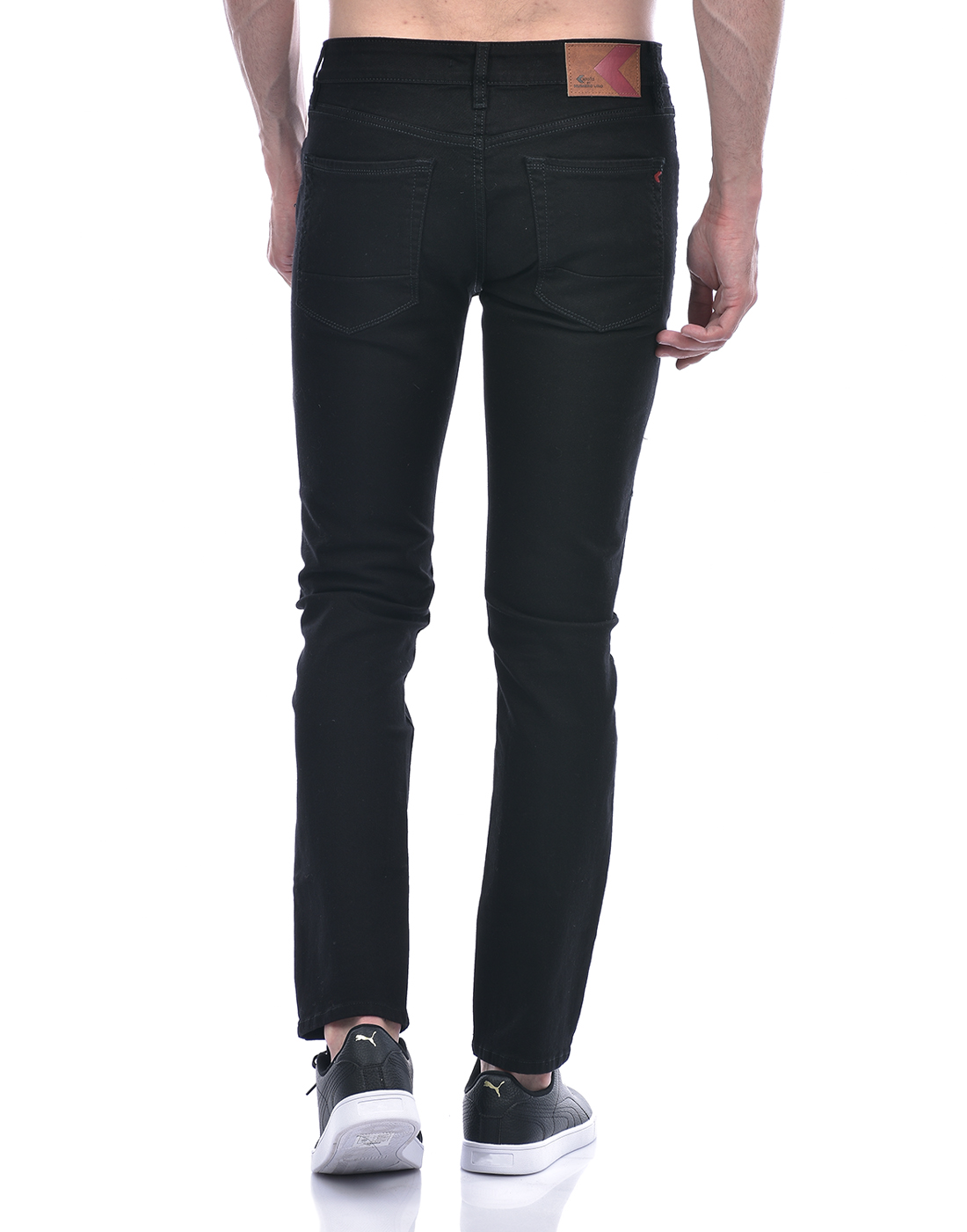 Numero Uno Men Solid Black Jeans